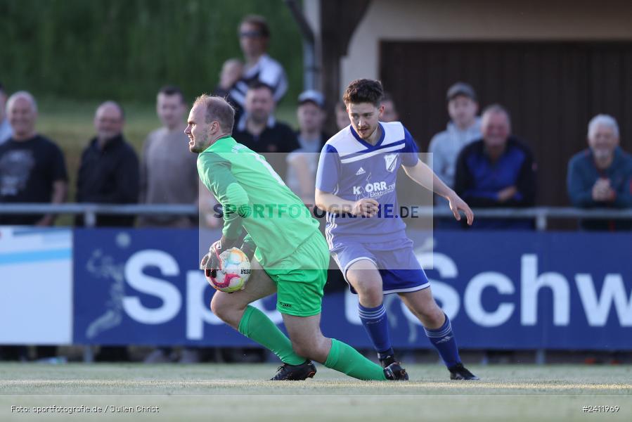 Sportgelände, Steinfeld, 28.05.2024, sport, action, BFV, Fussball, Relegation, Relegation Kreisliga Würzburg 4, TSV, SVS, TSV Duttenbrunn, SV Sendelbach-Steinbach - Bild-ID: 2411969