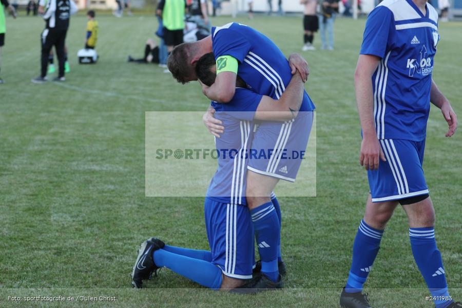 Sportgelände, Steinfeld, 28.05.2024, sport, action, BFV, Fussball, Relegation, Relegation Kreisliga Würzburg 4, TSV, SVS, TSV Duttenbrunn, SV Sendelbach-Steinbach - Bild-ID: 2411983