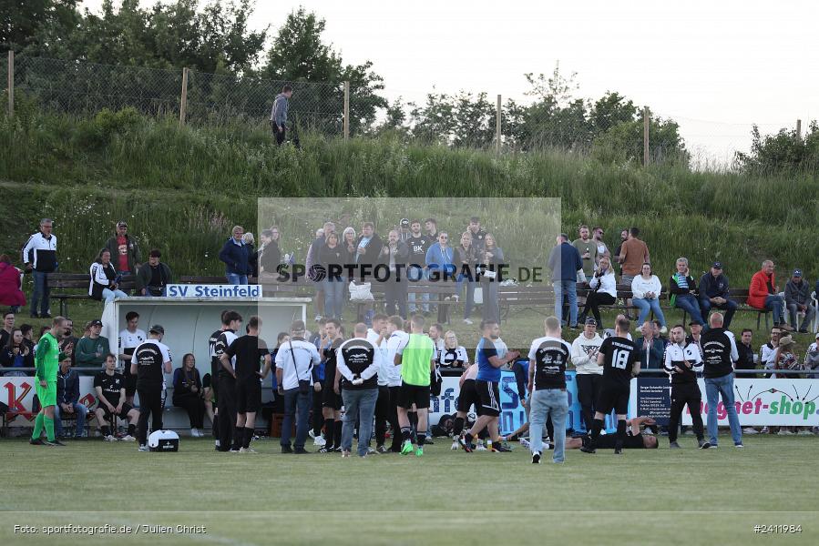 Sportgelände, Steinfeld, 28.05.2024, sport, action, BFV, Fussball, Relegation, Relegation Kreisliga Würzburg 4, TSV, SVS, TSV Duttenbrunn, SV Sendelbach-Steinbach - Bild-ID: 2411984