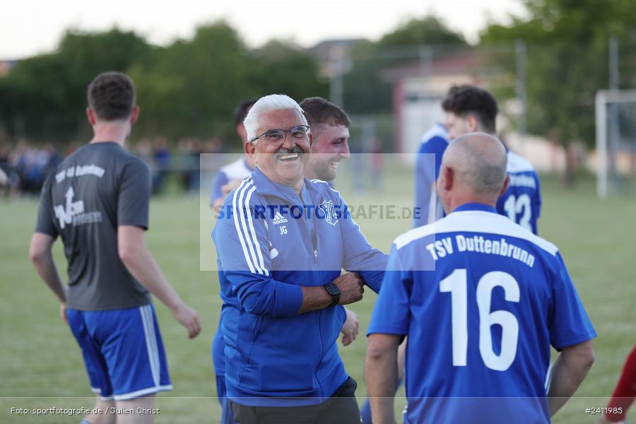 Sportgelände, Steinfeld, 28.05.2024, sport, action, BFV, Fussball, Relegation, Relegation Kreisliga Würzburg 4, TSV, SVS, TSV Duttenbrunn, SV Sendelbach-Steinbach - Bild-ID: 2411985