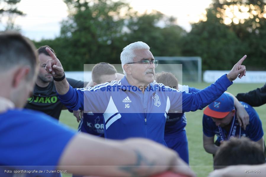 Sportgelände, Steinfeld, 28.05.2024, sport, action, BFV, Fussball, Relegation, Relegation Kreisliga Würzburg 4, TSV, SVS, TSV Duttenbrunn, SV Sendelbach-Steinbach - Bild-ID: 2411986