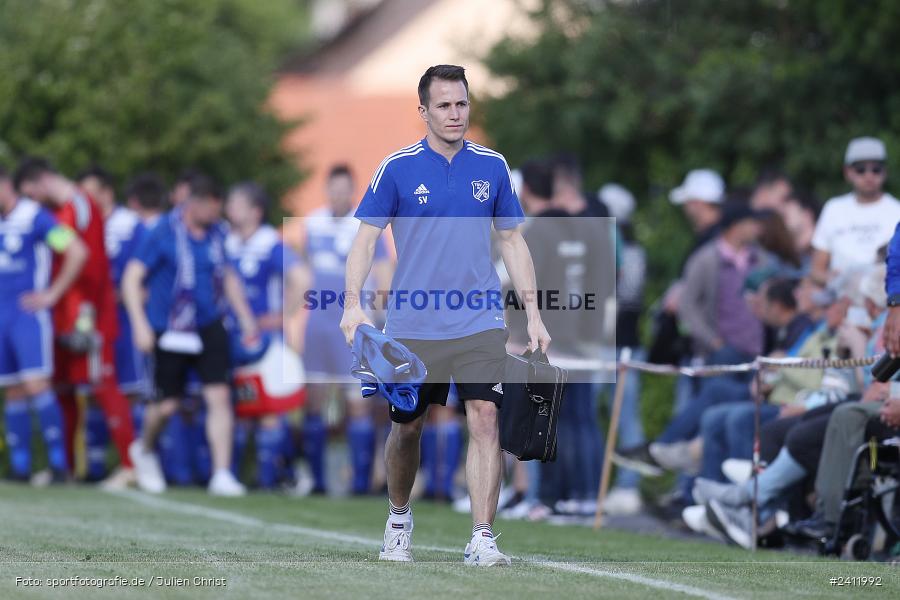 Sportgelände, Steinfeld, 28.05.2024, sport, action, BFV, Fussball, Relegation, Relegation Kreisliga Würzburg 4, TSV, SVS, TSV Duttenbrunn, SV Sendelbach-Steinbach - Bild-ID: 2411992