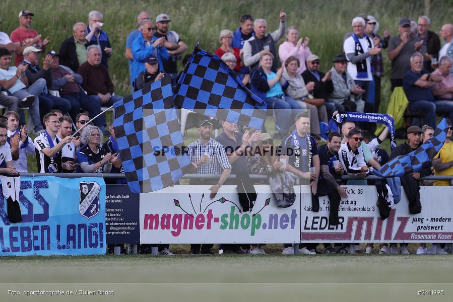 Sportgelände, Steinfeld, 28.05.2024, sport, action, BFV, Fussball, Relegation, Relegation Kreisliga Würzburg 4, TSV, SVS, TSV Duttenbrunn, SV Sendelbach-Steinbach - Bild-ID: 2411995