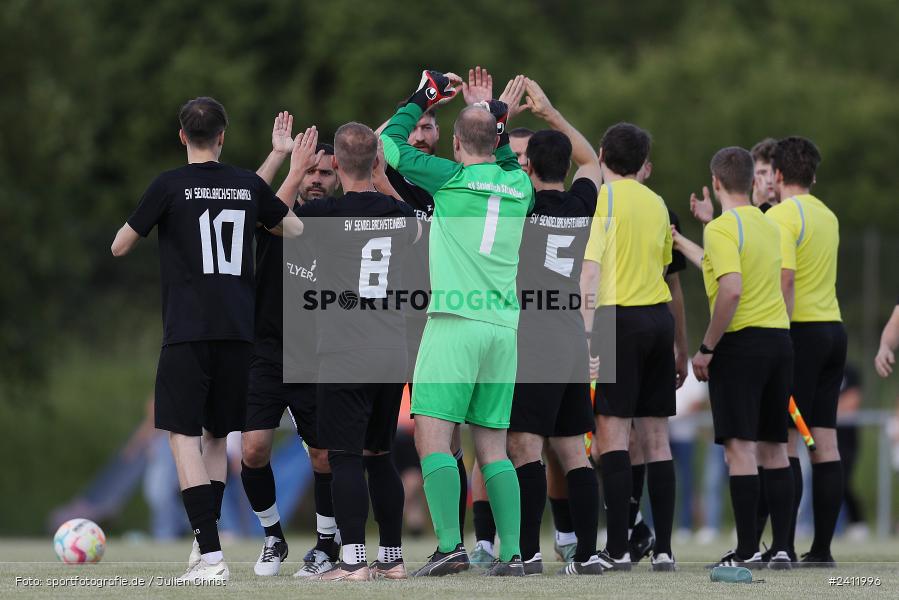 Sportgelände, Steinfeld, 28.05.2024, sport, action, BFV, Fussball, Relegation, Relegation Kreisliga Würzburg 4, TSV, SVS, TSV Duttenbrunn, SV Sendelbach-Steinbach - Bild-ID: 2411996