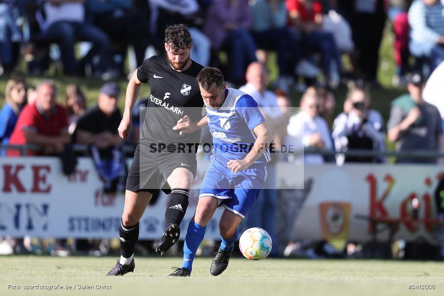 Sportgelände, Steinfeld, 28.05.2024, sport, action, BFV, Fussball, Relegation, Relegation Kreisliga Würzburg 4, TSV, SVS, TSV Duttenbrunn, SV Sendelbach-Steinbach - Bild-ID: 2412008