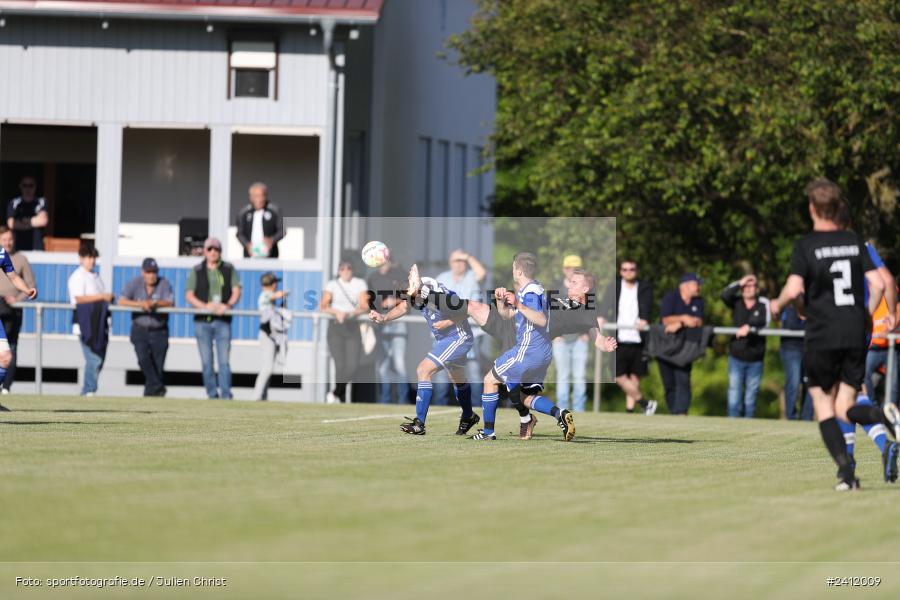 Sportgelände, Steinfeld, 28.05.2024, sport, action, BFV, Fussball, Relegation, Relegation Kreisliga Würzburg 4, TSV, SVS, TSV Duttenbrunn, SV Sendelbach-Steinbach - Bild-ID: 2412009