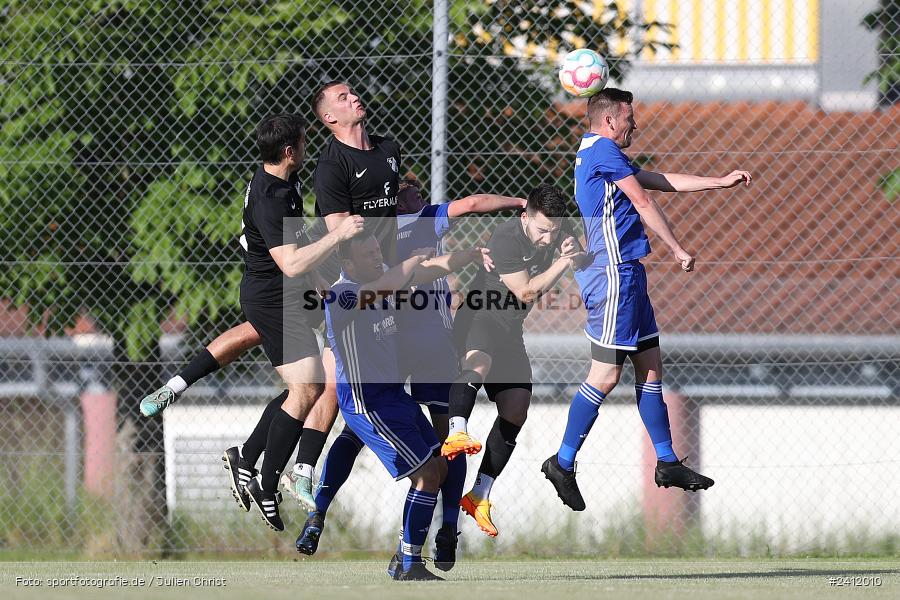 Sportgelände, Steinfeld, 28.05.2024, sport, action, BFV, Fussball, Relegation, Relegation Kreisliga Würzburg 4, TSV, SVS, TSV Duttenbrunn, SV Sendelbach-Steinbach - Bild-ID: 2412010