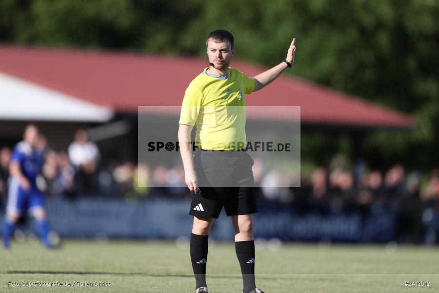 Sportgelände, Steinfeld, 28.05.2024, sport, action, BFV, Fussball, Relegation, Relegation Kreisliga Würzburg 4, TSV, SVS, TSV Duttenbrunn, SV Sendelbach-Steinbach - Bild-ID: 2412012