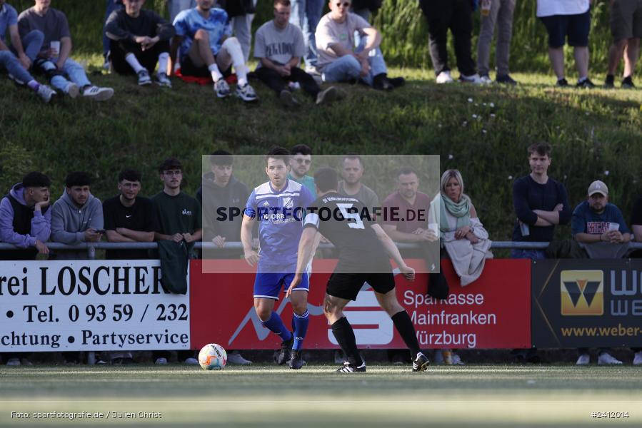Sportgelände, Steinfeld, 28.05.2024, sport, action, BFV, Fussball, Relegation, Relegation Kreisliga Würzburg 4, TSV, SVS, TSV Duttenbrunn, SV Sendelbach-Steinbach - Bild-ID: 2412014