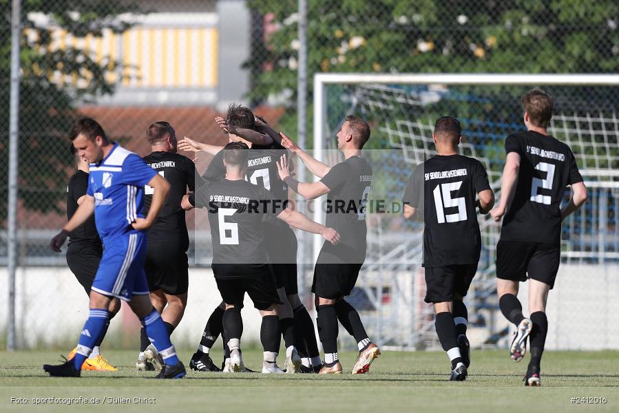 Sportgelände, Steinfeld, 28.05.2024, sport, action, BFV, Fussball, Relegation, Relegation Kreisliga Würzburg 4, TSV, SVS, TSV Duttenbrunn, SV Sendelbach-Steinbach - Bild-ID: 2412016
