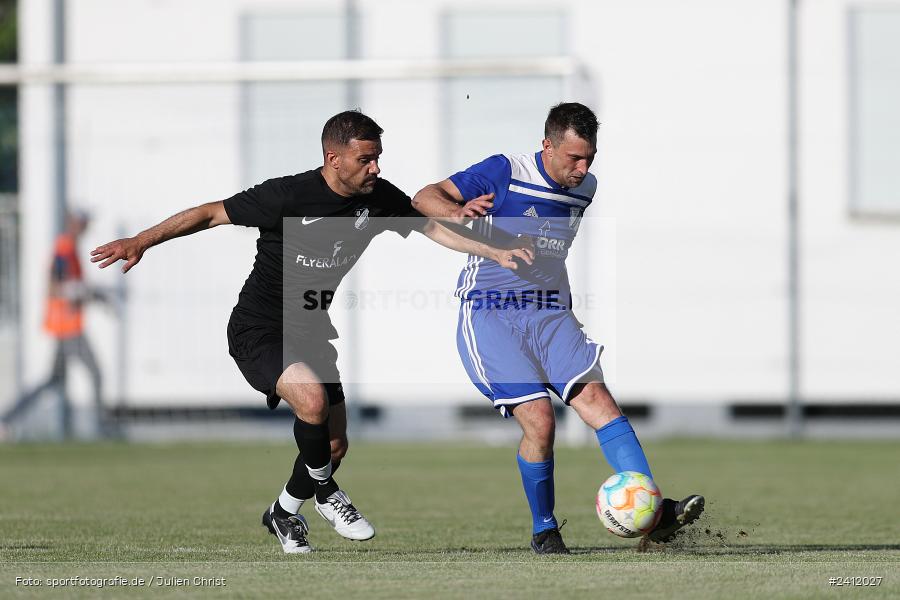 Sportgelände, Steinfeld, 28.05.2024, sport, action, BFV, Fussball, Relegation, Relegation Kreisliga Würzburg 4, TSV, SVS, TSV Duttenbrunn, SV Sendelbach-Steinbach - Bild-ID: 2412027