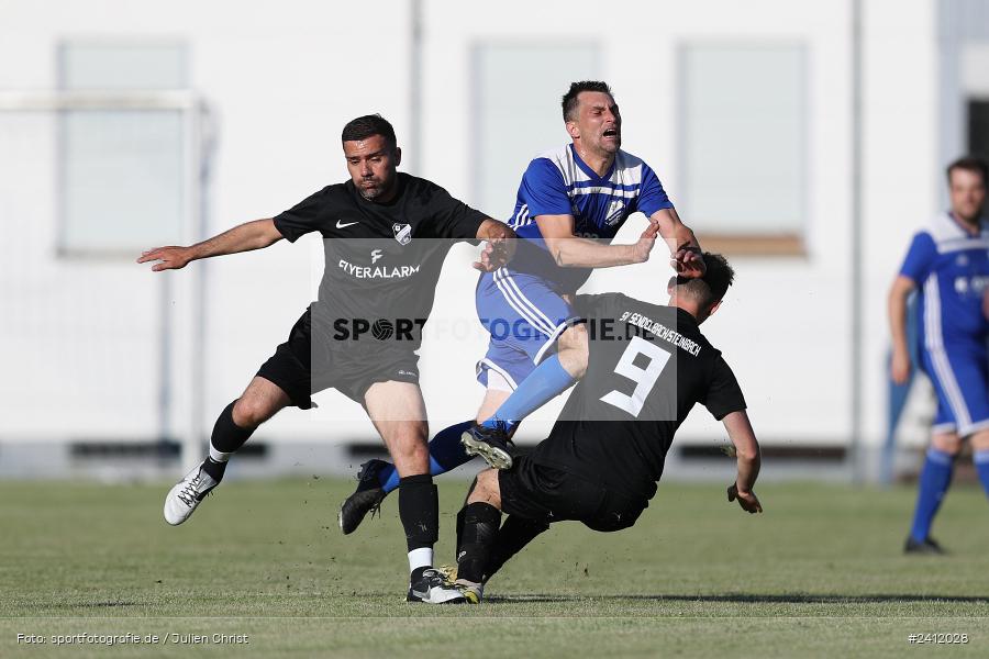 Sportgelände, Steinfeld, 28.05.2024, sport, action, BFV, Fussball, Relegation, Relegation Kreisliga Würzburg 4, TSV, SVS, TSV Duttenbrunn, SV Sendelbach-Steinbach - Bild-ID: 2412028
