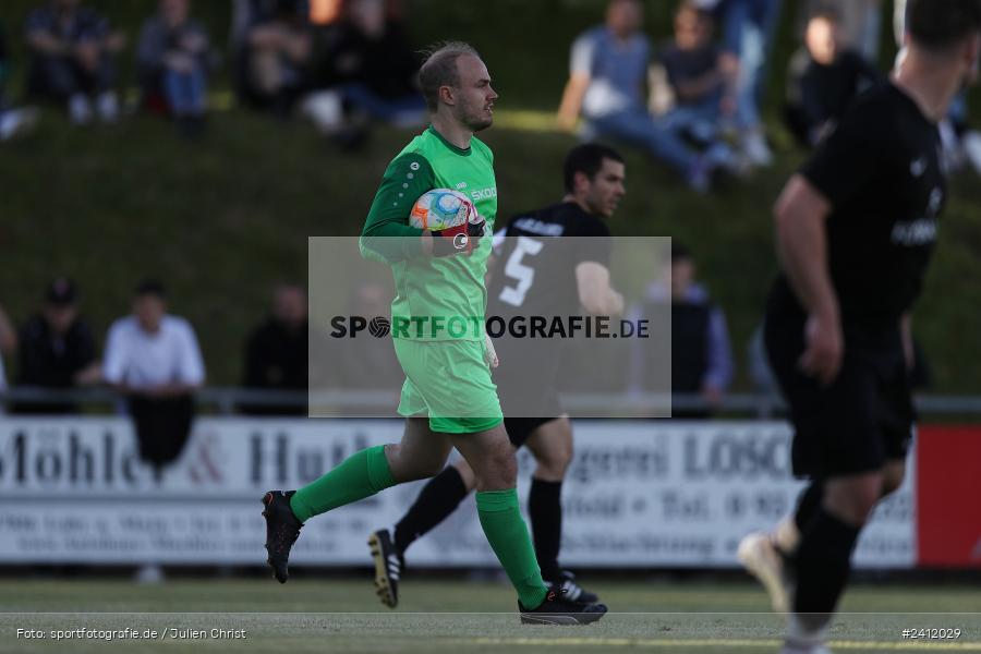 Sportgelände, Steinfeld, 28.05.2024, sport, action, BFV, Fussball, Relegation, Relegation Kreisliga Würzburg 4, TSV, SVS, TSV Duttenbrunn, SV Sendelbach-Steinbach - Bild-ID: 2412029