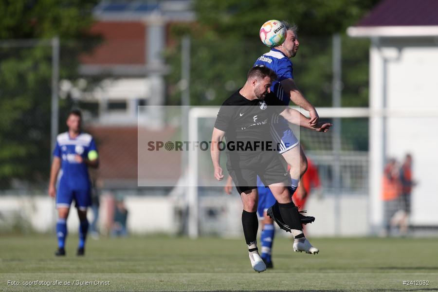 Sportgelände, Steinfeld, 28.05.2024, sport, action, BFV, Fussball, Relegation, Relegation Kreisliga Würzburg 4, TSV, SVS, TSV Duttenbrunn, SV Sendelbach-Steinbach - Bild-ID: 2412032