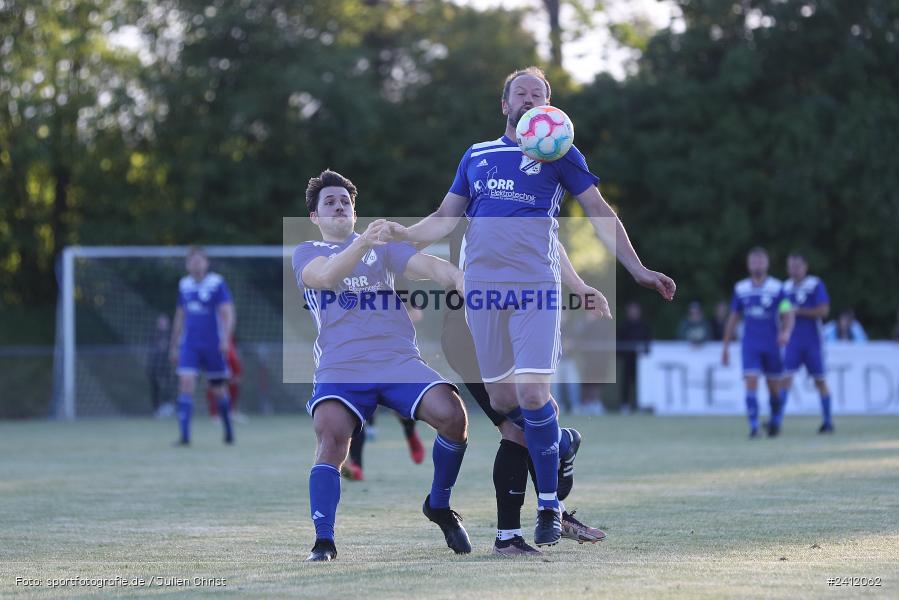 Sportgelände, Steinfeld, 28.05.2024, sport, action, BFV, Fussball, Relegation, Relegation Kreisliga Würzburg 4, TSV, SVS, TSV Duttenbrunn, SV Sendelbach-Steinbach - Bild-ID: 2412062