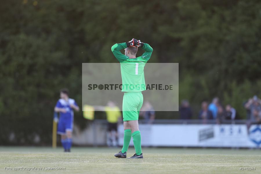 Sportgelände, Steinfeld, 28.05.2024, sport, action, BFV, Fussball, Relegation, Relegation Kreisliga Würzburg 4, TSV, SVS, TSV Duttenbrunn, SV Sendelbach-Steinbach - Bild-ID: 2412094