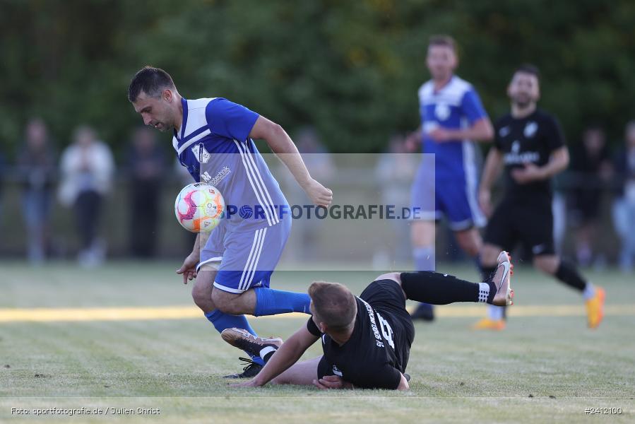 Sportgelände, Steinfeld, 28.05.2024, sport, action, BFV, Fussball, Relegation, Relegation Kreisliga Würzburg 4, TSV, SVS, TSV Duttenbrunn, SV Sendelbach-Steinbach - Bild-ID: 2412100