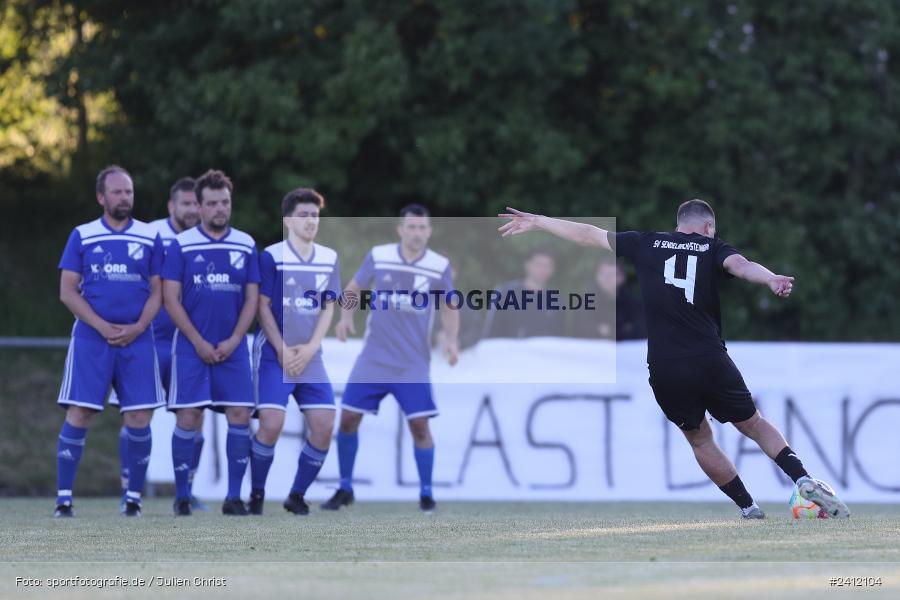 Sportgelände, Steinfeld, 28.05.2024, sport, action, BFV, Fussball, Relegation, Relegation Kreisliga Würzburg 4, TSV, SVS, TSV Duttenbrunn, SV Sendelbach-Steinbach - Bild-ID: 2412104