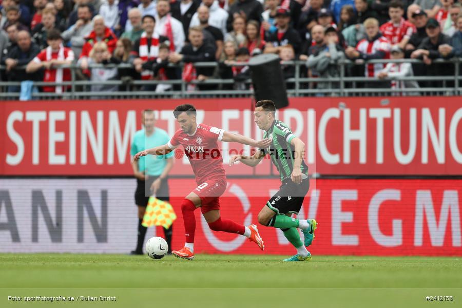 AKON Arena, Würzburg, 29.05.2024, sport, action, DFB, Fussball, Relegation, Relegation zur 3. Liga, H96, FWK, Hannover 96 II, FC Würzburger Kickers - Bild-ID: 2412133 AKON Arena, Würzburg, 29.05.2024, sport, action, DFB, Fussball, Relegation, Relegation zur 3. Liga, H96, FWK, Hannover 96 II, FC Würzburger Kickers - Bild-ID: 2412133