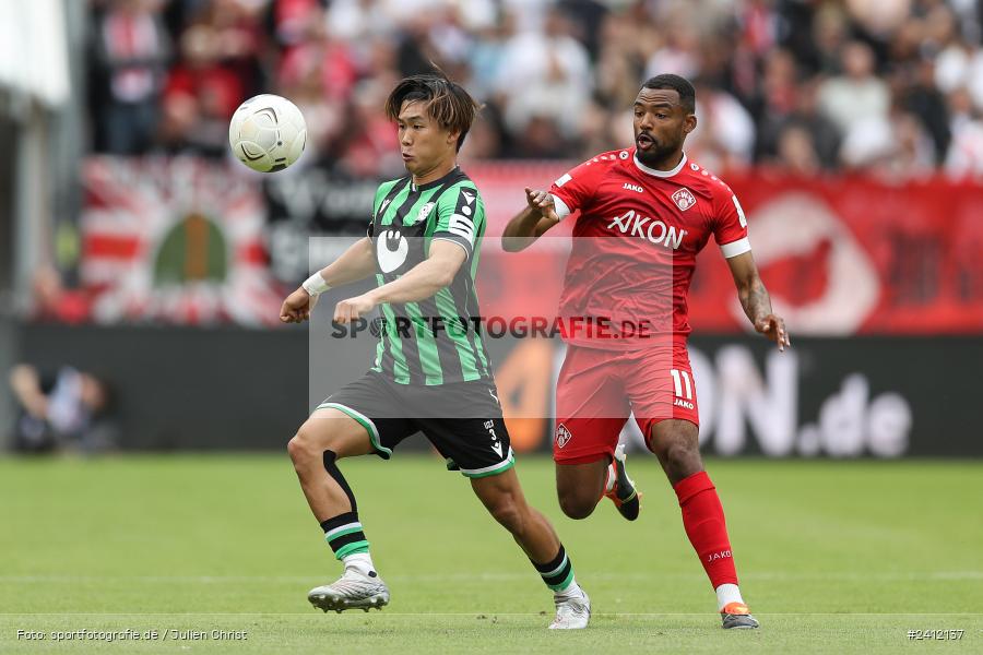 AKON Arena, Würzburg, 29.05.2024, sport, action, DFB, Fussball, Relegation, Relegation zur 3. Liga, H96, FWK, Hannover 96 II, FC Würzburger Kickers - Bild-ID: 2412137 AKON Arena, Würzburg, 29.05.2024, sport, action, DFB, Fussball, Relegation, Relegation zur 3. Liga, H96, FWK, Hannover 96 II, FC Würzburger Kickers - Bild-ID: 2412137