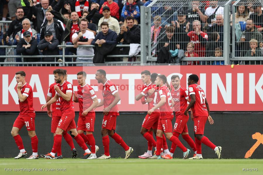 AKON Arena, Würzburg, 29.05.2024, sport, action, DFB, Fussball, Relegation, Relegation zur 3. Liga, H96, FWK, Hannover 96 II, FC Würzburger Kickers - Bild-ID: 2412193 AKON Arena, Würzburg, 29.05.2024, sport, action, DFB, Fussball, Relegation, Relegation zur 3. Liga, H96, FWK, Hannover 96 II, FC Würzburger Kickers - Bild-ID: 2412193
