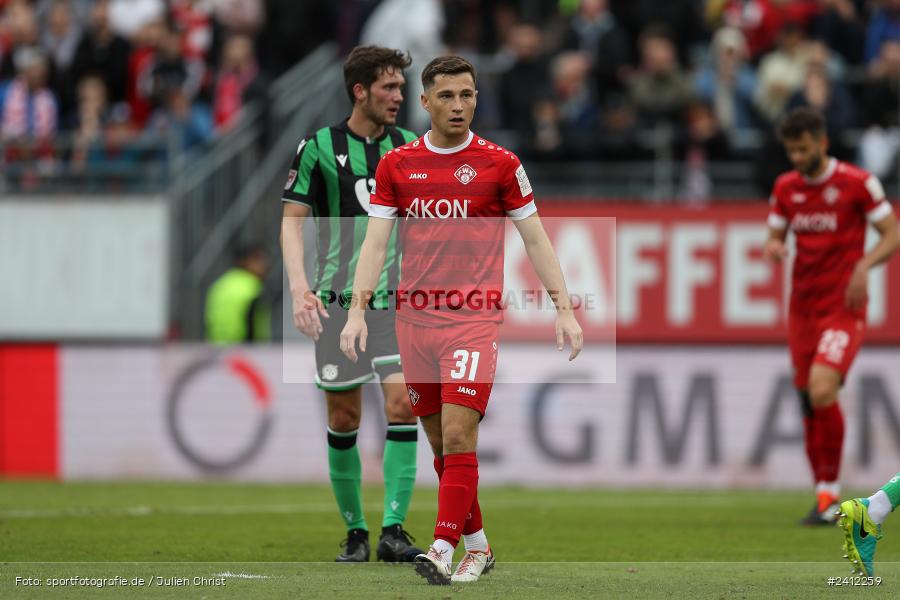 AKON Arena, Würzburg, 29.05.2024, sport, action, DFB, Fussball, Relegation, Relegation zur 3. Liga, H96, FWK, Hannover 96 II, FC Würzburger Kickers - Bild-ID: 2412259