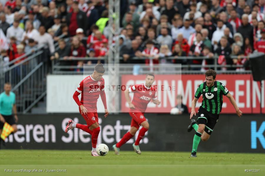 AKON Arena, Würzburg, 29.05.2024, sport, action, DFB, Fussball, Relegation, Relegation zur 3. Liga, H96, FWK, Hannover 96 II, FC Würzburger Kickers - Bild-ID: 2412261