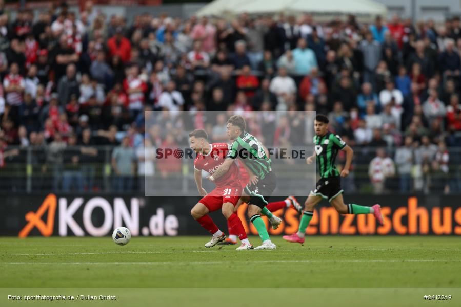 AKON Arena, Würzburg, 29.05.2024, sport, action, DFB, Fussball, Relegation, Relegation zur 3. Liga, H96, FWK, Hannover 96 II, FC Würzburger Kickers - Bild-ID: 2412269