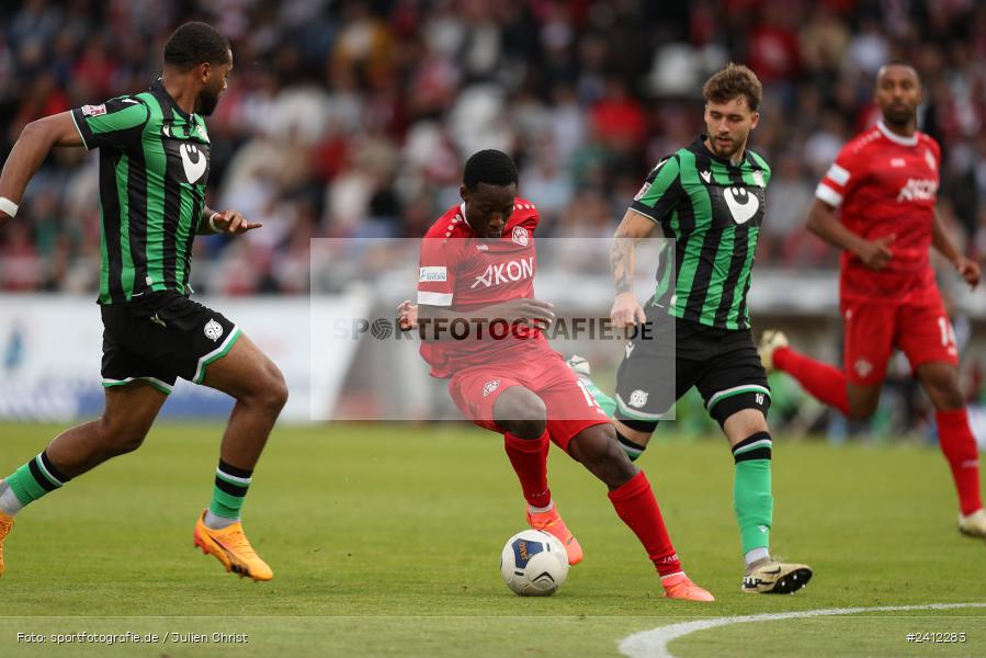AKON Arena, Würzburg, 29.05.2024, sport, action, DFB, Fussball, Relegation, Relegation zur 3. Liga, H96, FWK, Hannover 96 II, FC Würzburger Kickers - Bild-ID: 2412283