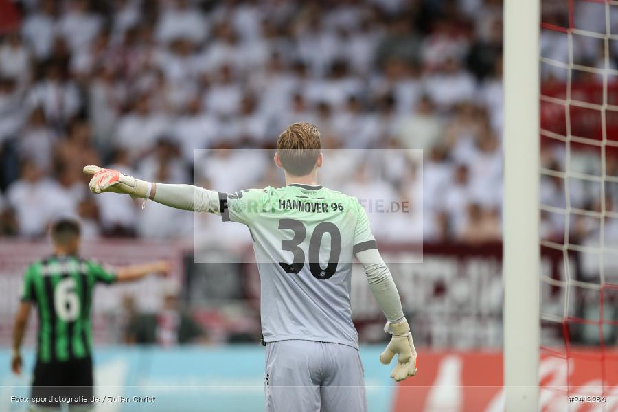 AKON Arena, Würzburg, 29.05.2024, sport, action, DFB, Fussball, Relegation, Relegation zur 3. Liga, H96, FWK, Hannover 96 II, FC Würzburger Kickers - Bild-ID: 2412286