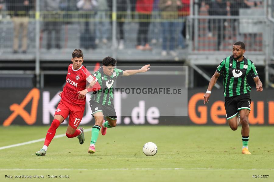 AKON Arena, Würzburg, 29.05.2024, sport, action, DFB, Fussball, Relegation, Relegation zur 3. Liga, H96, FWK, Hannover 96 II, FC Würzburger Kickers - Bild-ID: 2412337