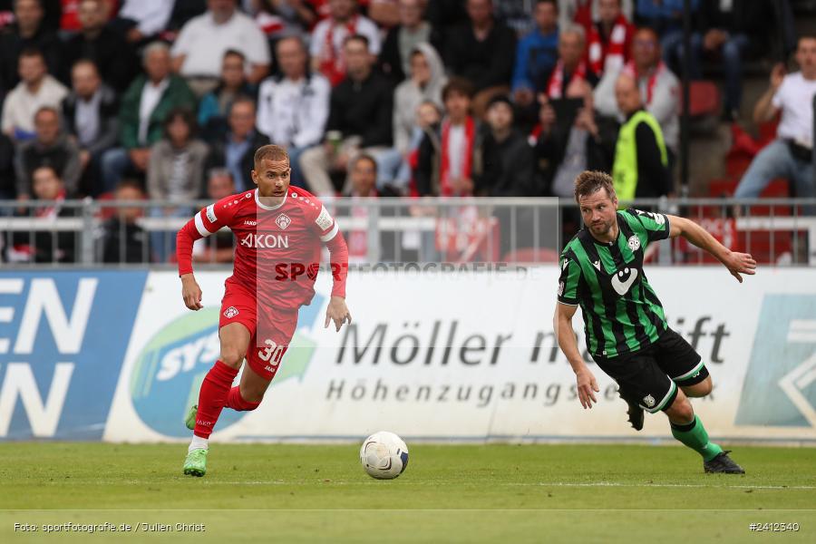 AKON Arena, Würzburg, 29.05.2024, sport, action, DFB, Fussball, Relegation, Relegation zur 3. Liga, H96, FWK, Hannover 96 II, FC Würzburger Kickers - Bild-ID: 2412340
