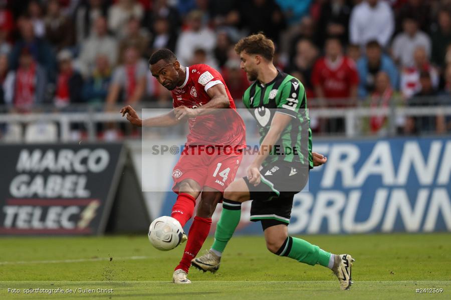 AKON Arena, Würzburg, 29.05.2024, sport, action, DFB, Fussball, Relegation, Relegation zur 3. Liga, H96, FWK, Hannover 96 II, FC Würzburger Kickers - Bild-ID: 2412369