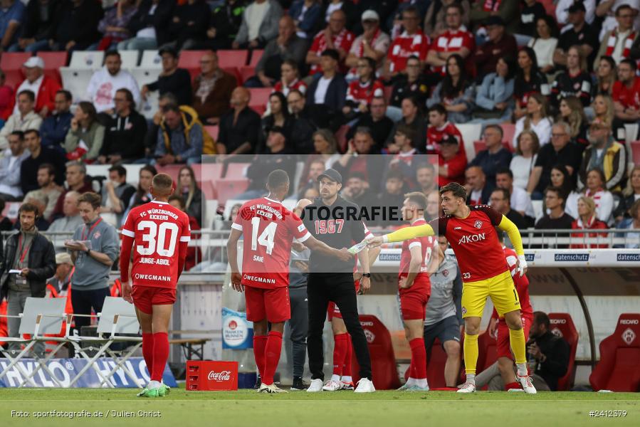 AKON Arena, Würzburg, 29.05.2024, sport, action, DFB, Fussball, Relegation, Relegation zur 3. Liga, H96, FWK, Hannover 96 II, FC Würzburger Kickers - Bild-ID: 2412379 AKON Arena, Würzburg, 29.05.2024, sport, action, DFB, Fussball, Relegation, Relegation zur 3. Liga, H96, FWK, Hannover 96 II, FC Würzburger Kickers - Bild-ID: 2412379