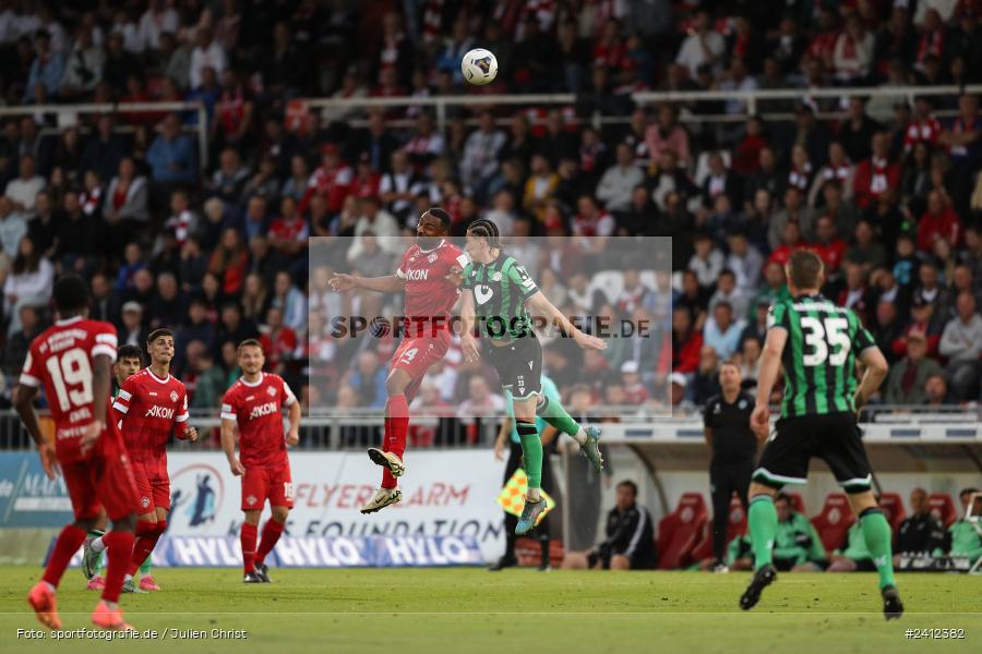 AKON Arena, Würzburg, 29.05.2024, sport, action, DFB, Fussball, Relegation, Relegation zur 3. Liga, H96, FWK, Hannover 96 II, FC Würzburger Kickers - Bild-ID: 2412382