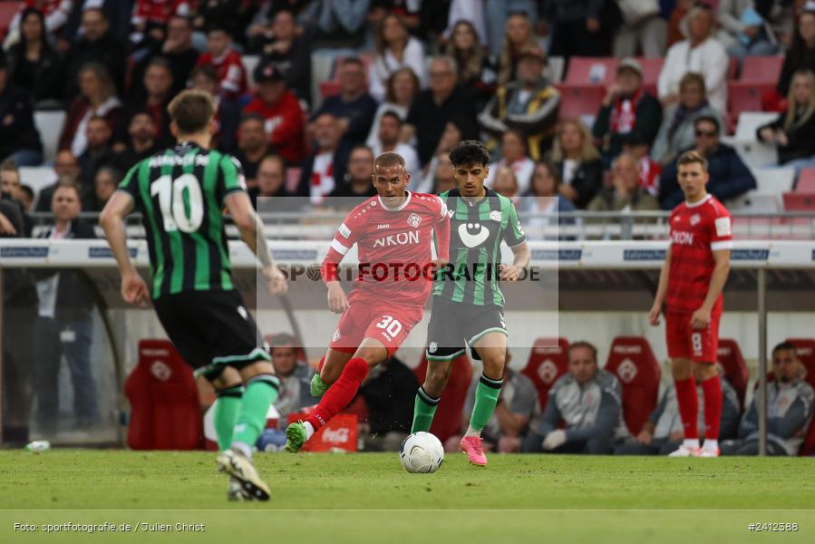 AKON Arena, Würzburg, 29.05.2024, sport, action, DFB, Fussball, Relegation, Relegation zur 3. Liga, H96, FWK, Hannover 96 II, FC Würzburger Kickers - Bild-ID: 2412388