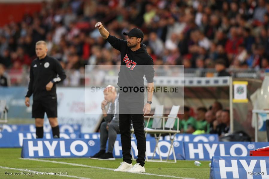 AKON Arena, Würzburg, 29.05.2024, sport, action, DFB, Fussball, Relegation, Relegation zur 3. Liga, H96, FWK, Hannover 96 II, FC Würzburger Kickers - Bild-ID: 2412395