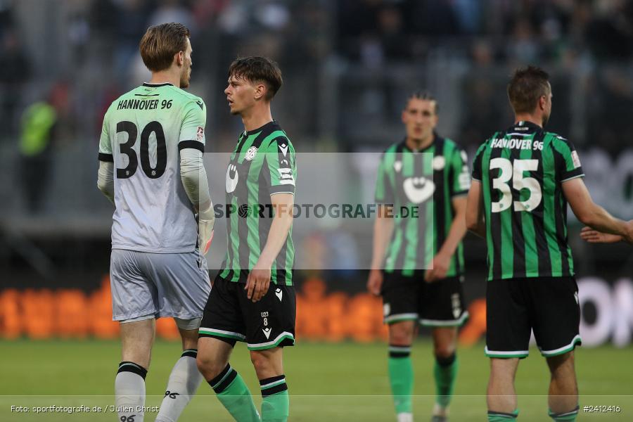 AKON Arena, Würzburg, 29.05.2024, sport, action, DFB, Fussball, Relegation, Relegation zur 3. Liga, H96, FWK, Hannover 96 II, FC Würzburger Kickers - Bild-ID: 2412416