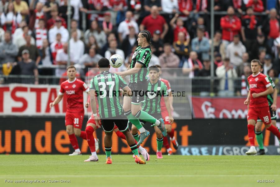 AKON Arena, Würzburg, 29.05.2024, sport, action, DFB, Fussball, Relegation, Relegation zur 3. Liga, H96, FWK, Hannover 96 II, FC Würzburger Kickers - Bild-ID: 2412468 AKON Arena, Würzburg, 29.05.2024, sport, action, DFB, Fussball, Relegation, Relegation zur 3. Liga, H96, FWK, Hannover 96 II, FC Würzburger Kickers - Bild-ID: 2412468