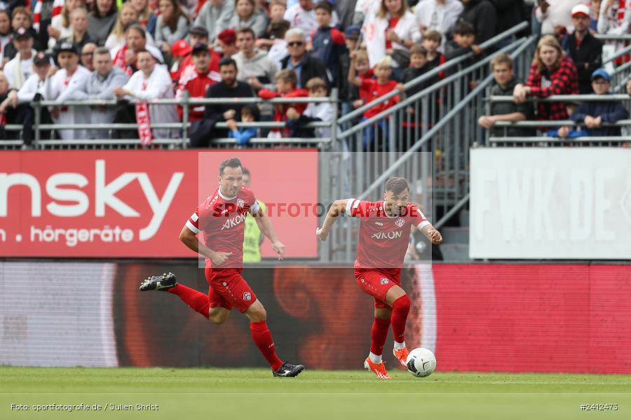 AKON Arena, Würzburg, 29.05.2024, sport, action, DFB, Fussball, Relegation, Relegation zur 3. Liga, H96, FWK, Hannover 96 II, FC Würzburger Kickers - Bild-ID: 2412473