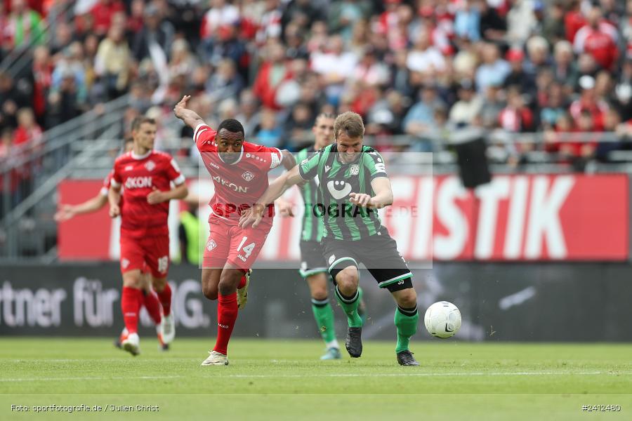 AKON Arena, Würzburg, 29.05.2024, sport, action, DFB, Fussball, Relegation, Relegation zur 3. Liga, H96, FWK, Hannover 96 II, FC Würzburger Kickers - Bild-ID: 2412480