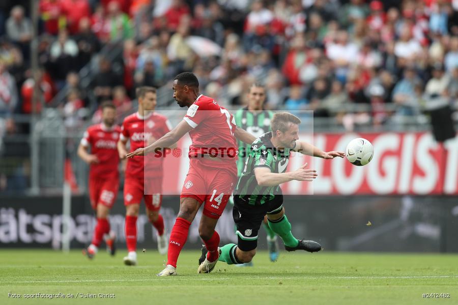 AKON Arena, Würzburg, 29.05.2024, sport, action, DFB, Fussball, Relegation, Relegation zur 3. Liga, H96, FWK, Hannover 96 II, FC Würzburger Kickers - Bild-ID: 2412482 AKON Arena, Würzburg, 29.05.2024, sport, action, DFB, Fussball, Relegation, Relegation zur 3. Liga, H96, FWK, Hannover 96 II, FC Würzburger Kickers - Bild-ID: 2412482