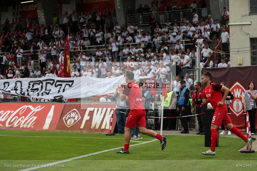 AKON Arena, Würzburg, 29.05.2024, sport, action, DFB, Fussball, Relegation, Relegation zur 3. Liga, H96, FWK, Hannover 96 II, FC Würzburger Kickers - Bild-ID: 2412493 AKON Arena, Würzburg, 29.05.2024, sport, action, DFB, Fussball, Relegation, Relegation zur 3. Liga, H96, FWK, Hannover 96 II, FC Würzburger Kickers - Bild-ID: 2412493