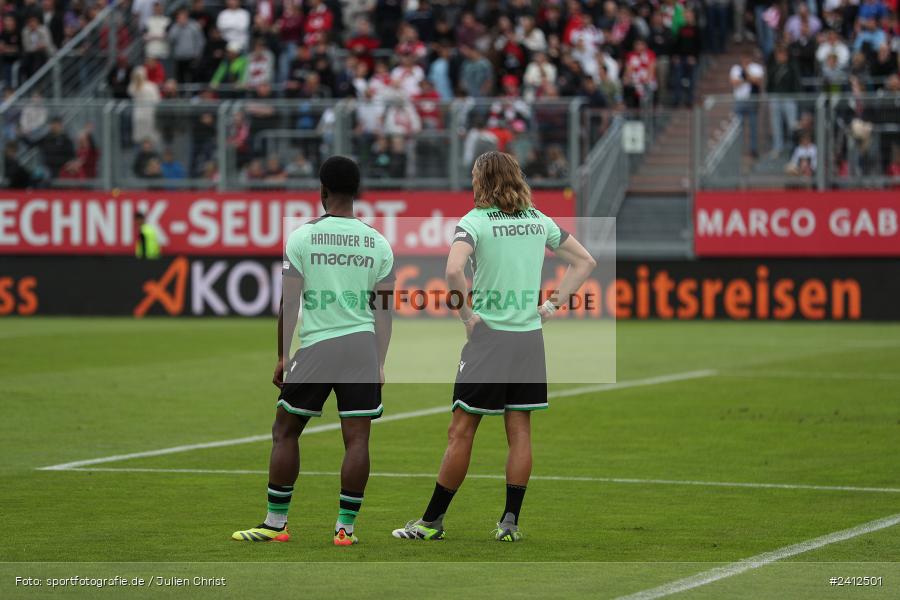 AKON Arena, Würzburg, 29.05.2024, sport, action, DFB, Fussball, Relegation, Relegation zur 3. Liga, H96, FWK, Hannover 96 II, FC Würzburger Kickers - Bild-ID: 2412501