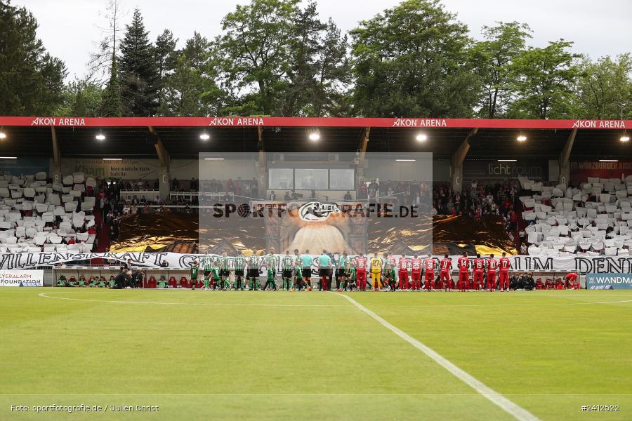 AKON Arena, Würzburg, 29.05.2024, sport, action, DFB, Fussball, Relegation, Relegation zur 3. Liga, H96, FWK, Hannover 96 II, FC Würzburger Kickers - Bild-ID: 2412522