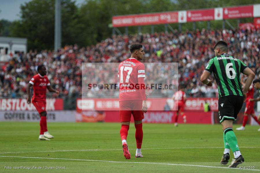 AKON Arena, Würzburg, 29.05.2024, sport, action, DFB, Fussball, Relegation, Relegation zur 3. Liga, H96, FWK, Hannover 96 II, FC Würzburger Kickers - Bild-ID: 2412535 AKON Arena, Würzburg, 29.05.2024, sport, action, DFB, Fussball, Relegation, Relegation zur 3. Liga, H96, FWK, Hannover 96 II, FC Würzburger Kickers - Bild-ID: 2412535