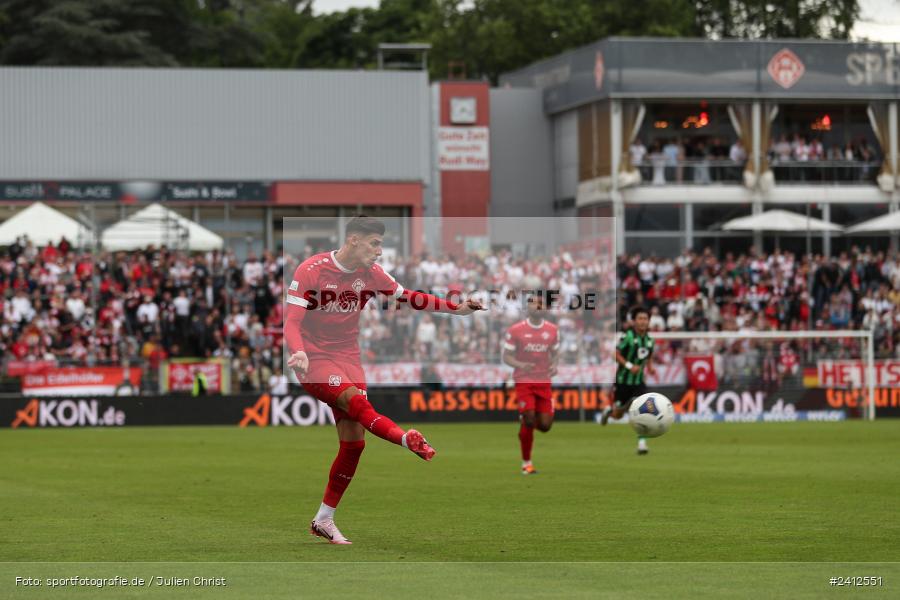 AKON Arena, Würzburg, 29.05.2024, sport, action, DFB, Fussball, Relegation, Relegation zur 3. Liga, H96, FWK, Hannover 96 II, FC Würzburger Kickers - Bild-ID: 2412551 AKON Arena, Würzburg, 29.05.2024, sport, action, DFB, Fussball, Relegation, Relegation zur 3. Liga, H96, FWK, Hannover 96 II, FC Würzburger Kickers - Bild-ID: 2412551