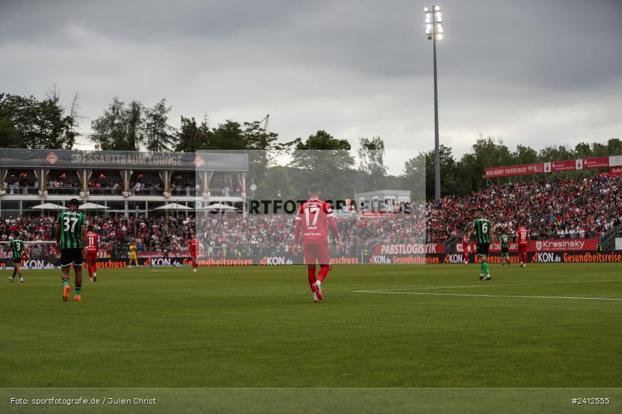 AKON Arena, Würzburg, 29.05.2024, sport, action, DFB, Fussball, Relegation, Relegation zur 3. Liga, H96, FWK, Hannover 96 II, FC Würzburger Kickers - Bild-ID: 2412555