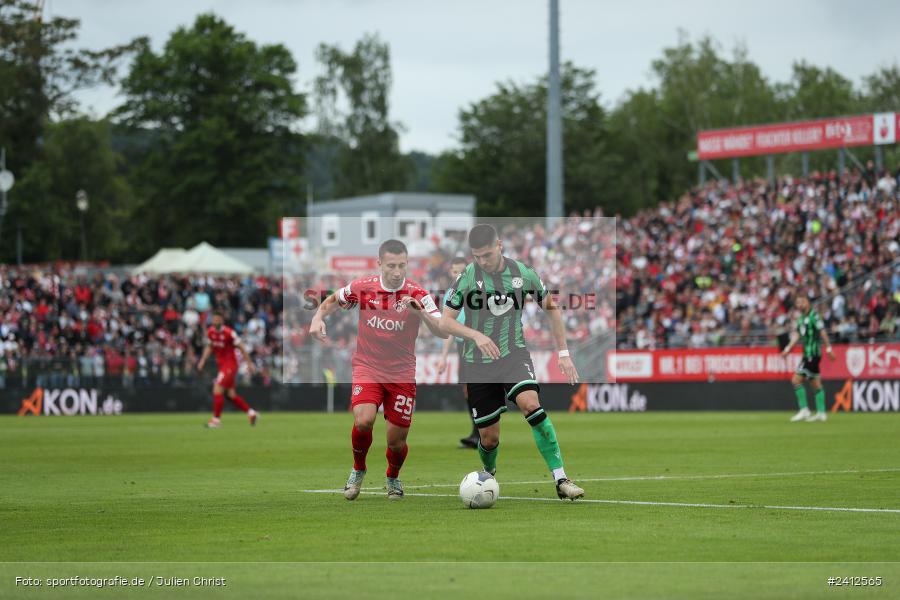AKON Arena, Würzburg, 29.05.2024, sport, action, DFB, Fussball, Relegation, Relegation zur 3. Liga, H96, FWK, Hannover 96 II, FC Würzburger Kickers - Bild-ID: 2412565 AKON Arena, Würzburg, 29.05.2024, sport, action, DFB, Fussball, Relegation, Relegation zur 3. Liga, H96, FWK, Hannover 96 II, FC Würzburger Kickers - Bild-ID: 2412565