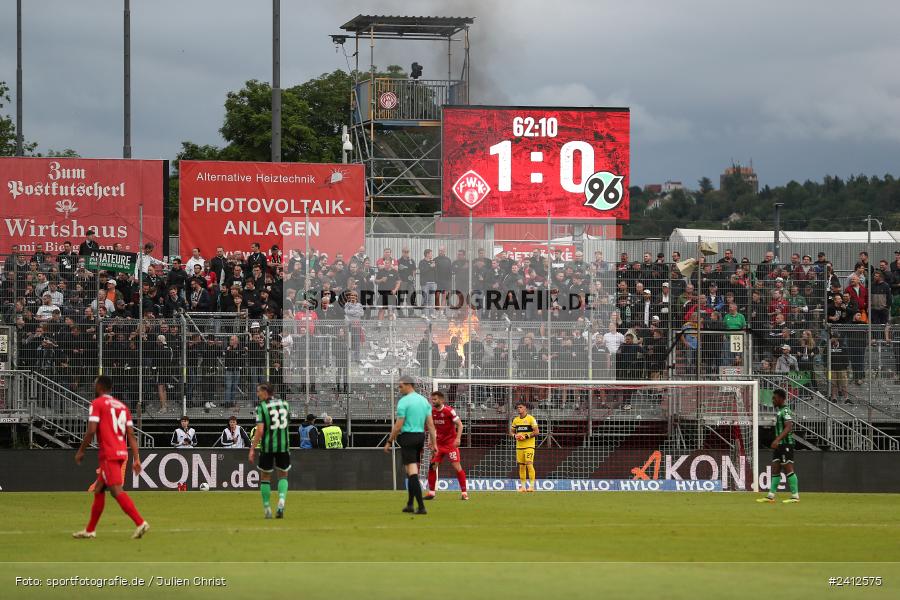 AKON Arena, Würzburg, 29.05.2024, sport, action, DFB, Fussball, Relegation, Relegation zur 3. Liga, H96, FWK, Hannover 96 II, FC Würzburger Kickers - Bild-ID: 2412575 AKON Arena, Würzburg, 29.05.2024, sport, action, DFB, Fussball, Relegation, Relegation zur 3. Liga, H96, FWK, Hannover 96 II, FC Würzburger Kickers - Bild-ID: 2412575